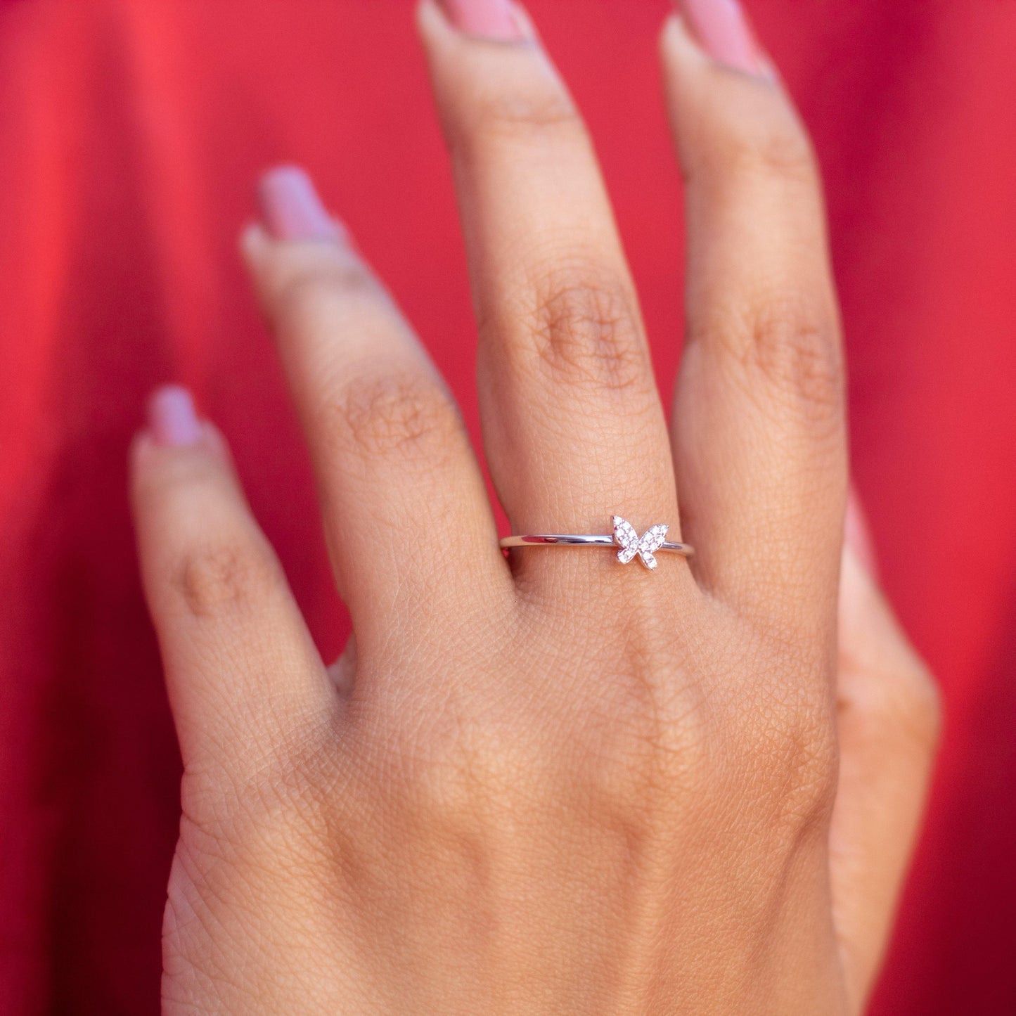 Butterfly Silver Ring