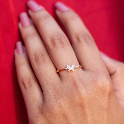 Butterfly Silver Ring