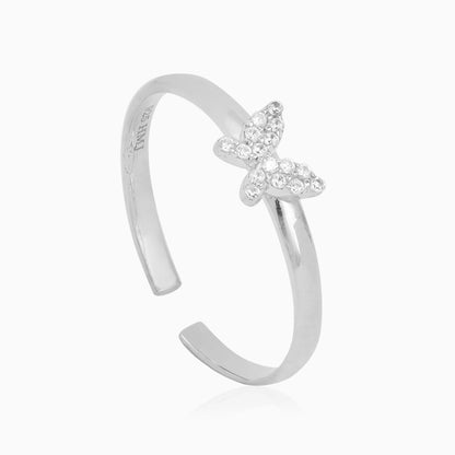 Butterfly Silver Ring